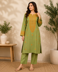 Embroidered 2 Pc Suit