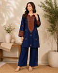 Embroidered 2 Pc Suit