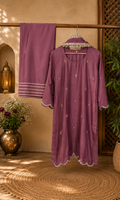Fancy 3 Pc Farshi Shalwar Suit