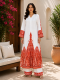Silk Crepe Kaftan 2 Pc