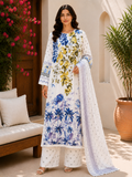 Silk Crepe Kaftan 3 Pc