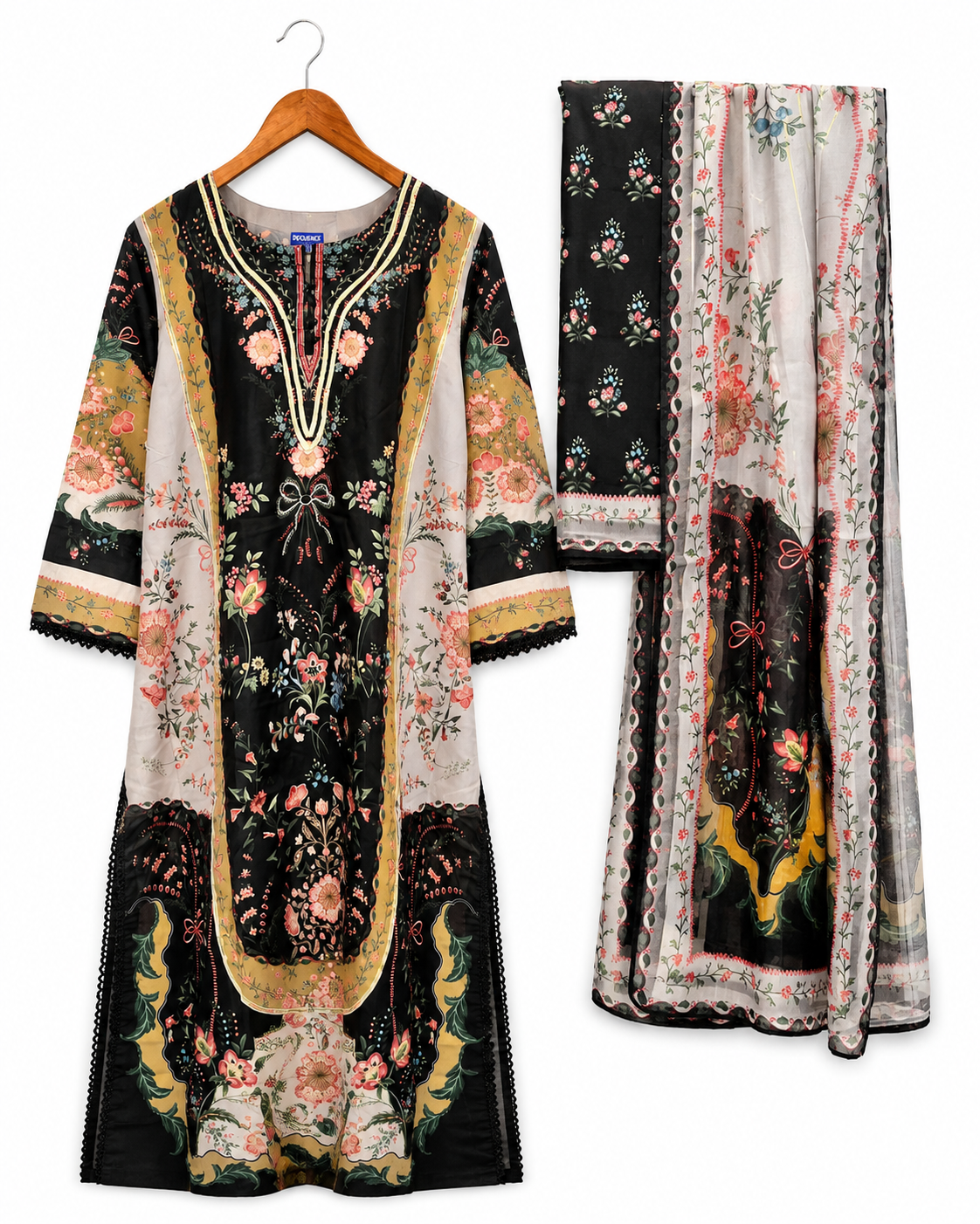 Lawn Kaftan 3pc